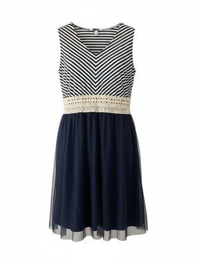 Speechless Women's Sleeveless Tank Fit and Flare Dress Size Large